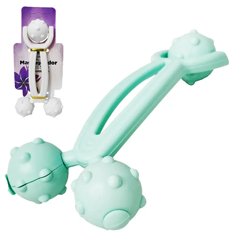 MASSAGEADOR FACIAL E CORPORAL DE PLASTICO 17X8,5CM