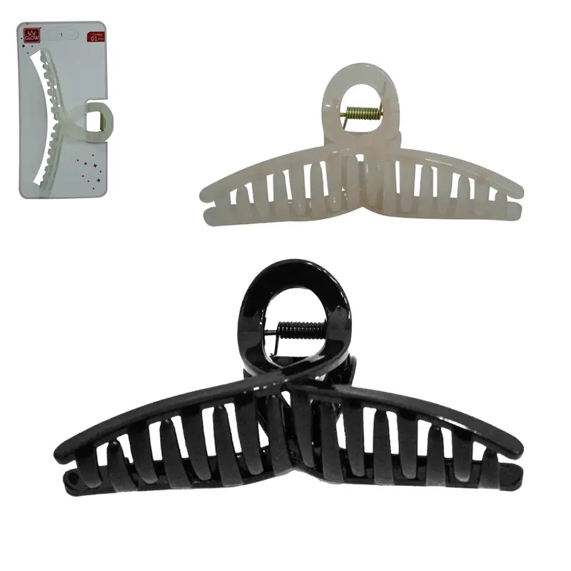 ACESSORIO PARA CABELO PIRANHA DE PLASTICO 11X4CM