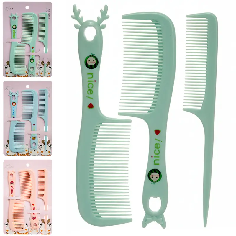 PENTE DE PLASTICO INFANTIL COM 3 PECAS