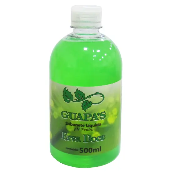 SABONETE LIQUIDO ERVA DOCE 500ML