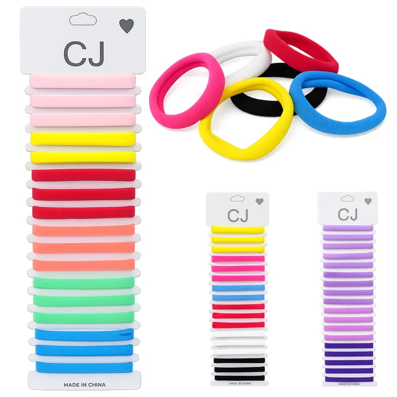 KIT ACESSORIOS P/CABELO ELASTICO / RABICO COM 18 PCS 4CMØ