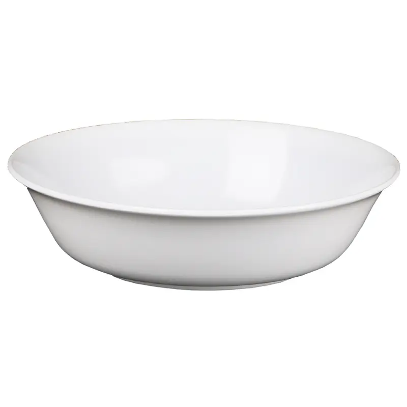 TIGELA SALADEIRA DE MELAMINA REDONDA BRANCO 30CM DE Ø